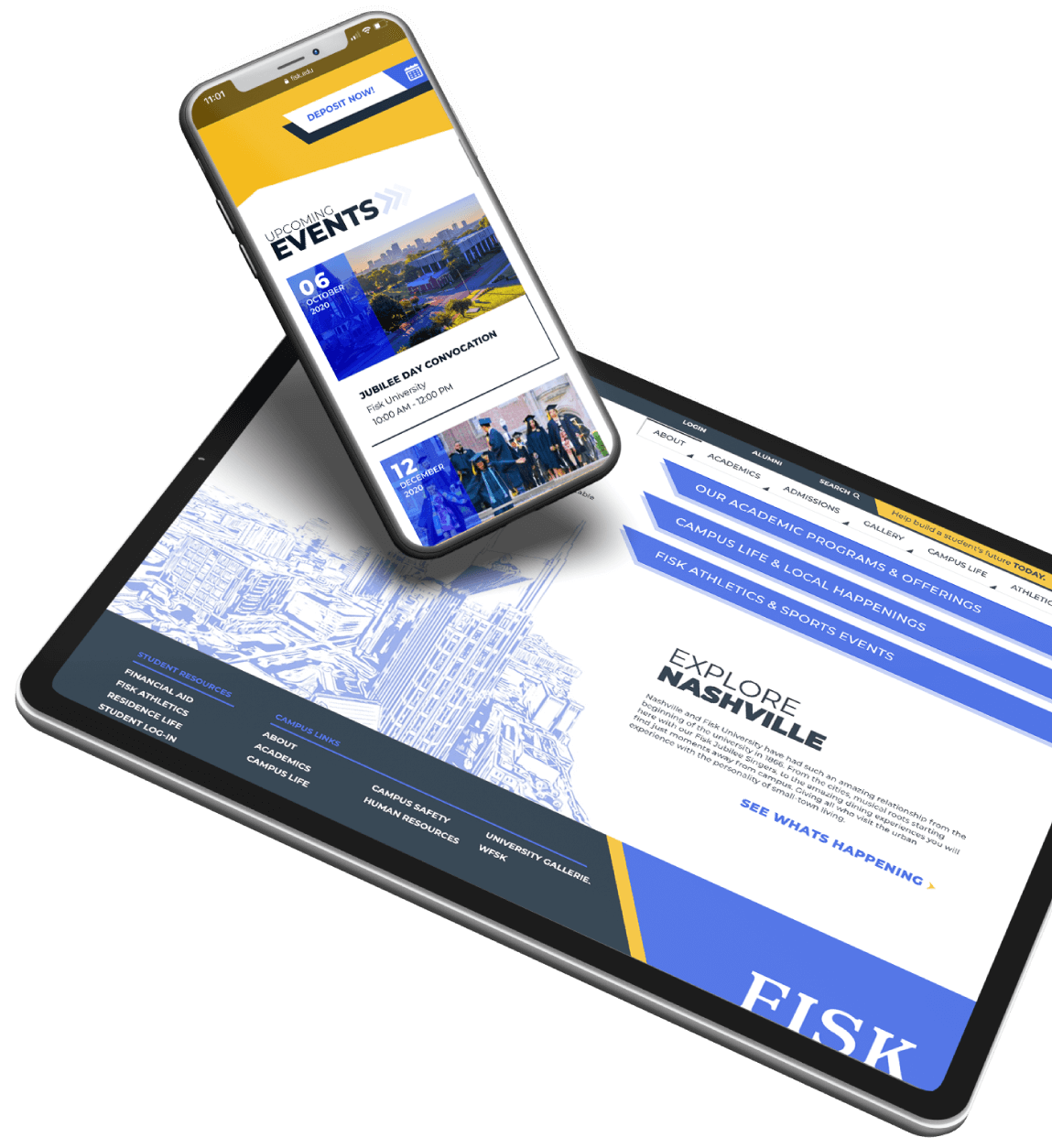 examples of website design from a company in nashville tn