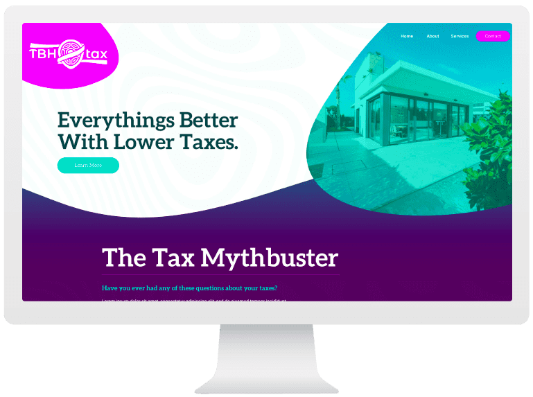 example of website design on a computer from a digital marketing company in brentwood tn