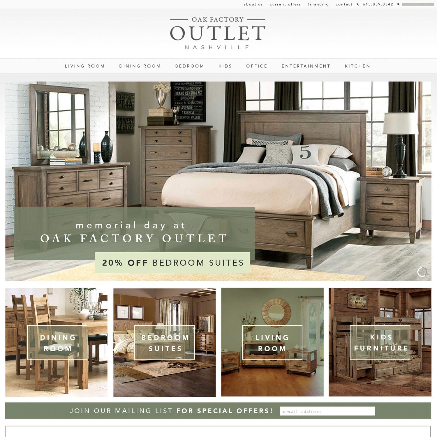 outlet with special offers shopping website - JLB, Best Web Design and Web Development Company in Nashville, Brentwood, and Franklin