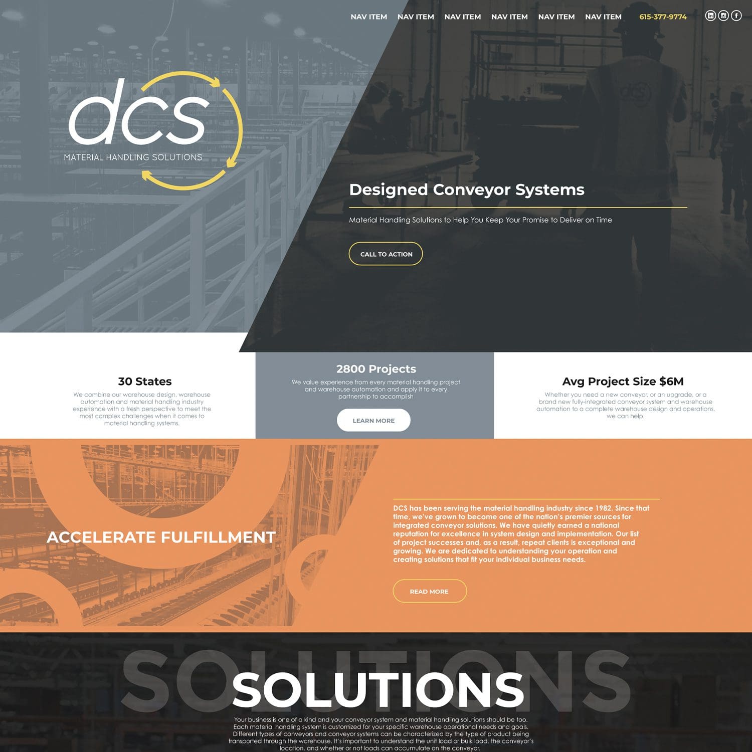 systems solutions business website - JLB, Best Web Design and Web Development Company in Nashville, Brentwood, and Franklin