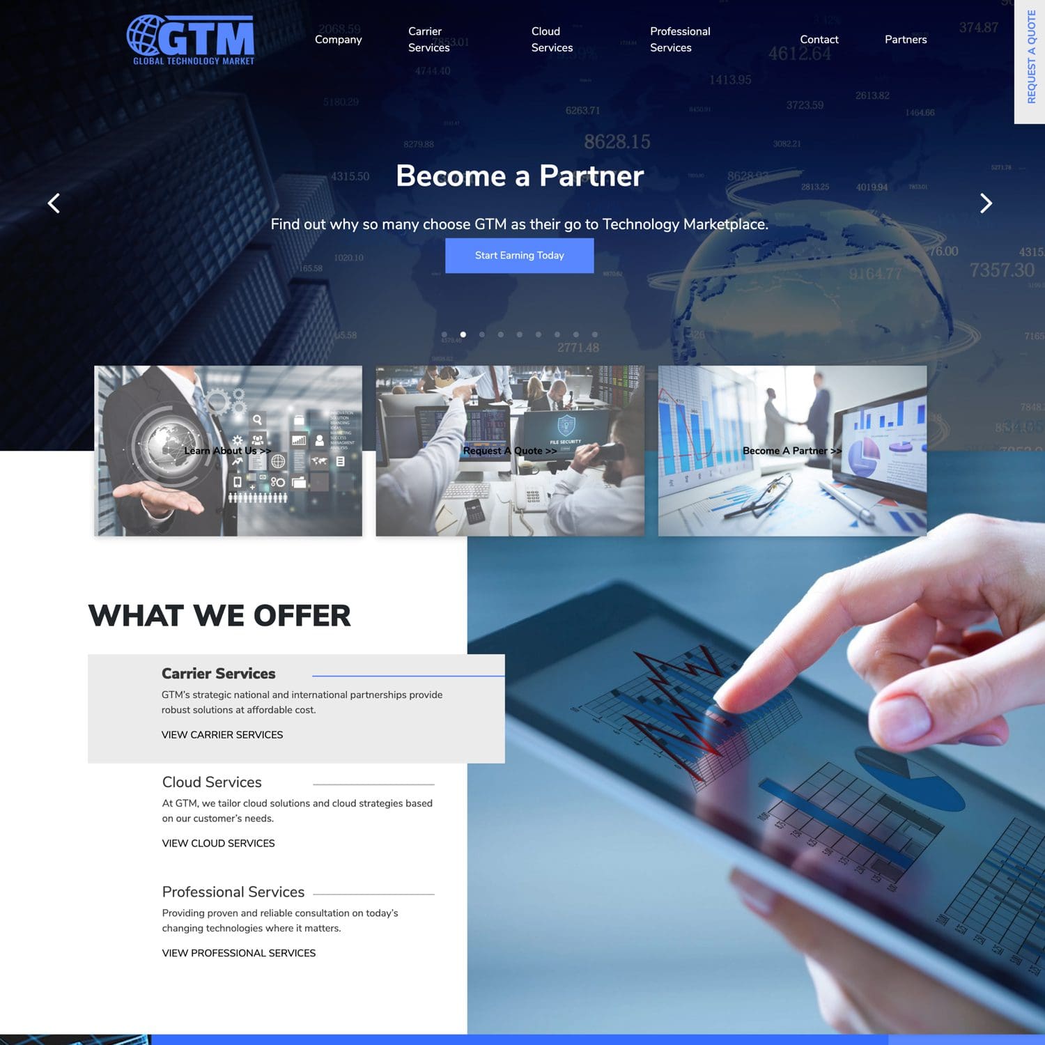 technology marketplace website - JLB, Best Web Design and Web Development Company in Nashville, Brentwood, and Franklin