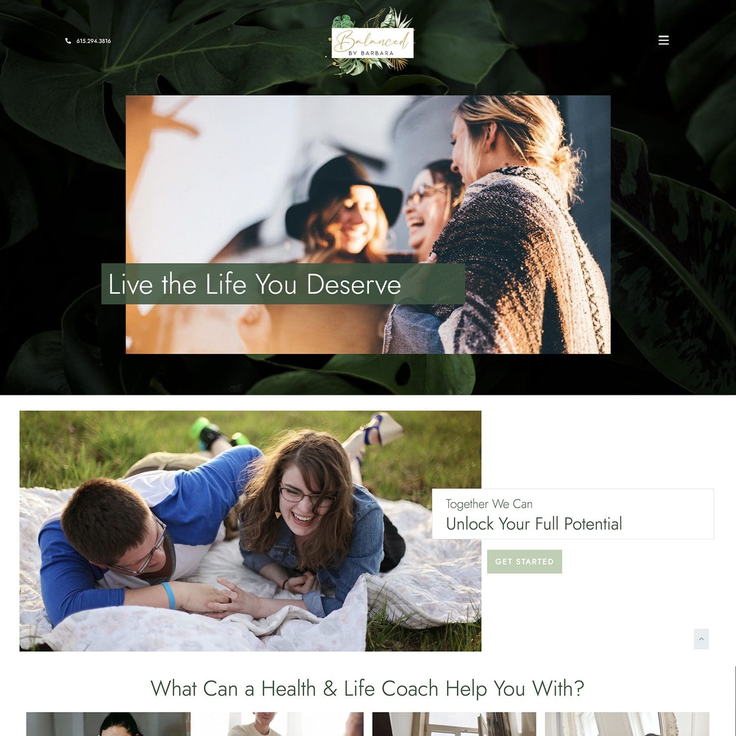 health and lifestyle website - JLB, Best Web Design and Web Development Company in Nashville, Brentwood, and Franklin