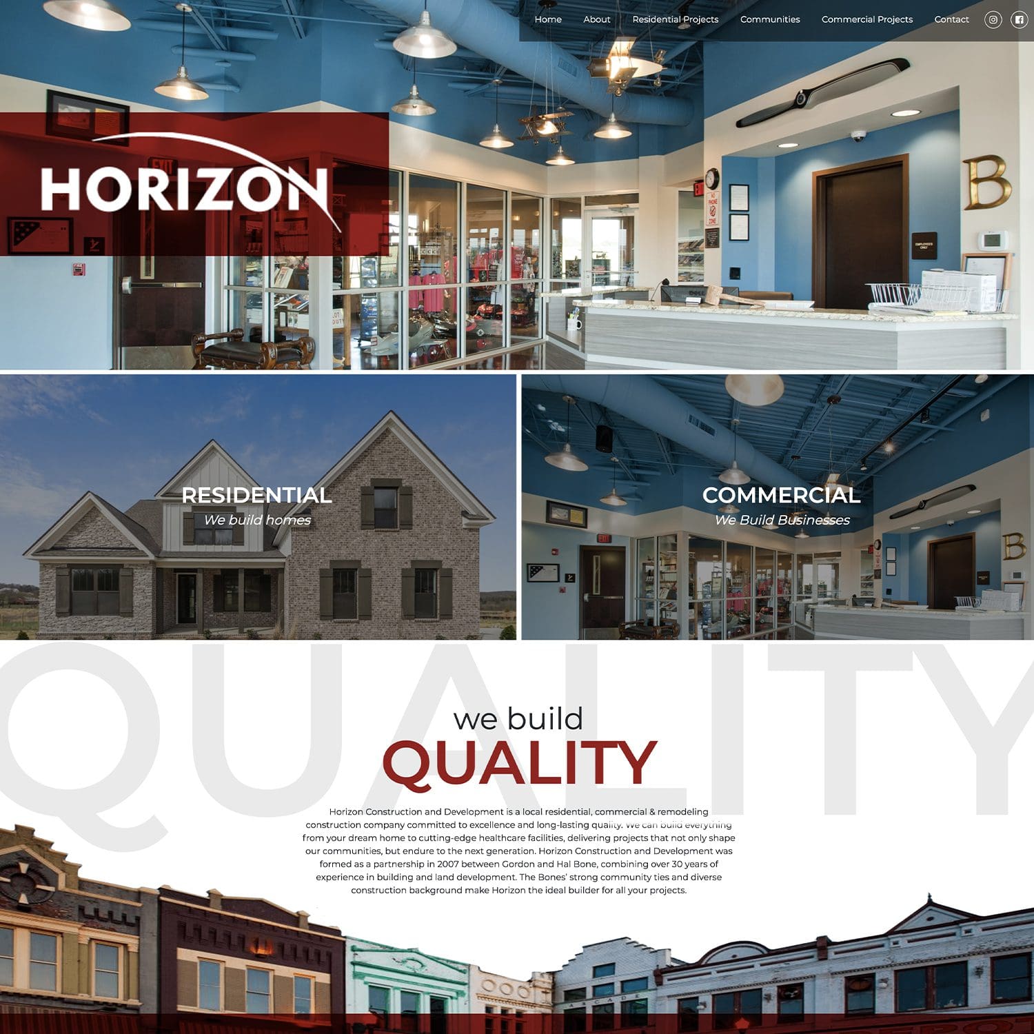 construction and development website - JLB, Best Web Design and Web Development Company in Nashville, Brentwood, and Franklin