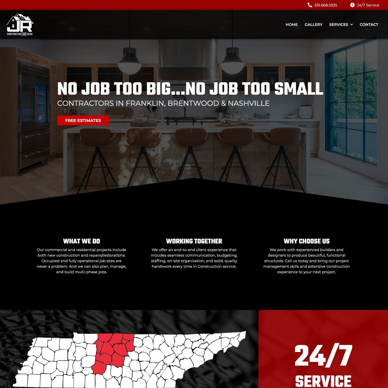 service website - JLB, Best Web Design and Web Development Company in Nashville, Brentwood, and Franklin